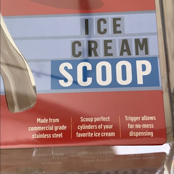 Kitchen Stainless Steel Cylindrical Ice Cream Scoop Poshmark